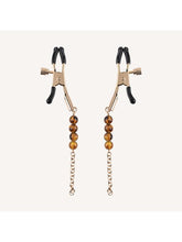 Sportsheets Amber Beaded Nipple Clamps Nipple and Clit Clamps